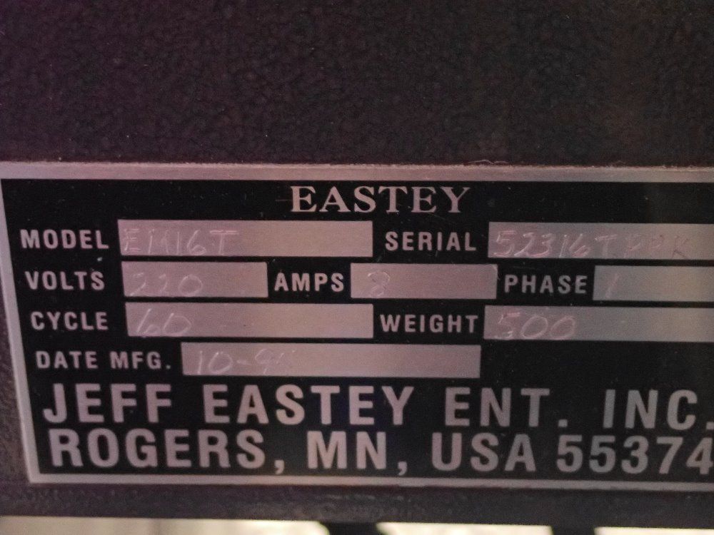 Eastey 17" X 20" L-bar Sealer - Em16t