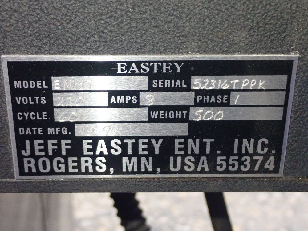 Eastey 17" X 20" L-bar Sealer - Em16t