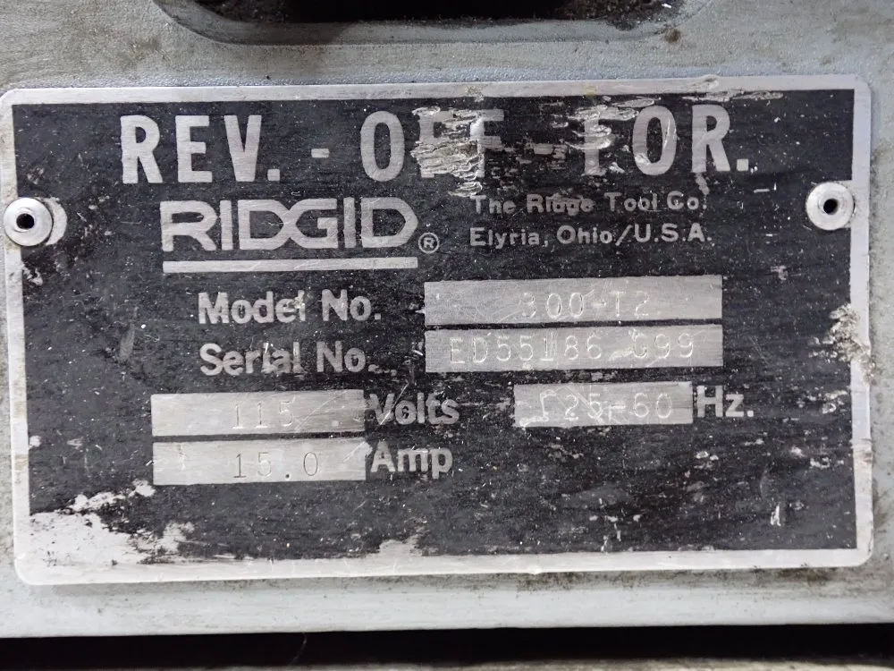 Ridgid Pipe Threader - 300-t2