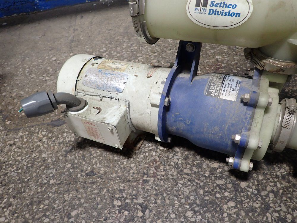 Sethco 1 Hp Sealless Pump - Pmsp-1040wt