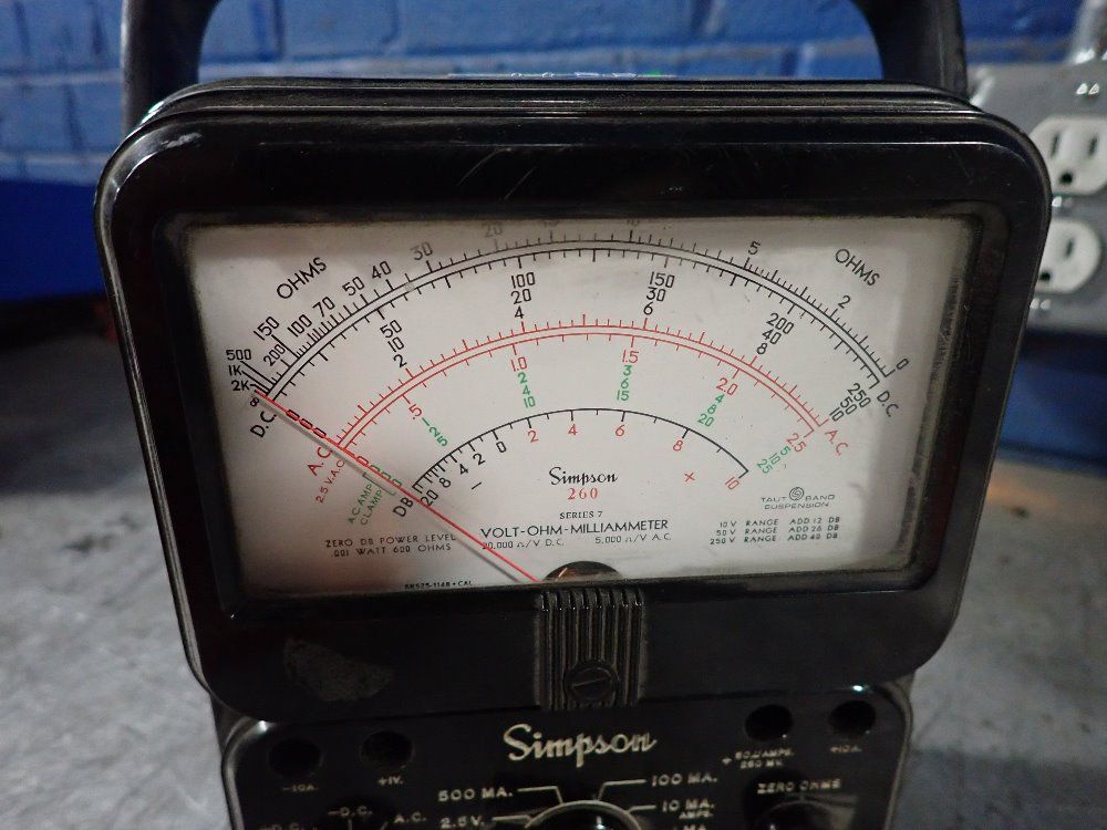 Simpson Electric Analog Multimeter - 260