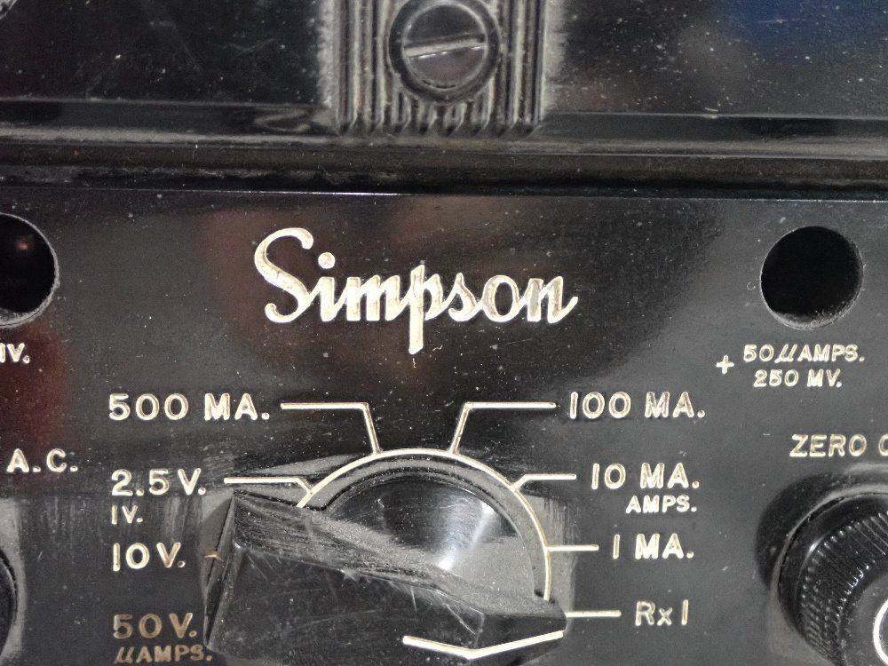 Simpson Electric Analog Multimeter - 260