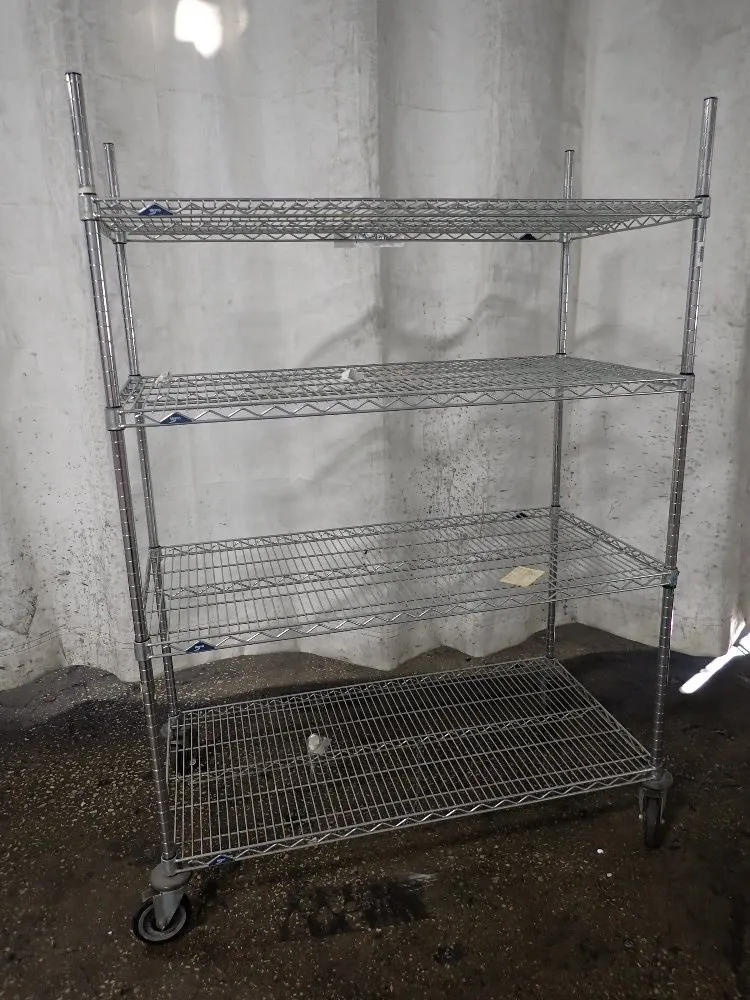 Metro 4 Shelves/48" X 24" Portable Wire Rack