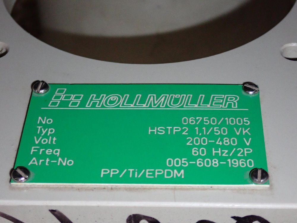 Hollmuller Pump