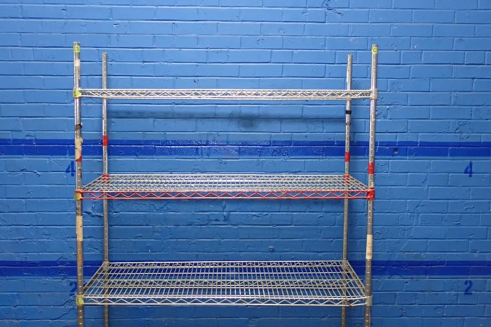 4 Shelves Portable Wire Rack