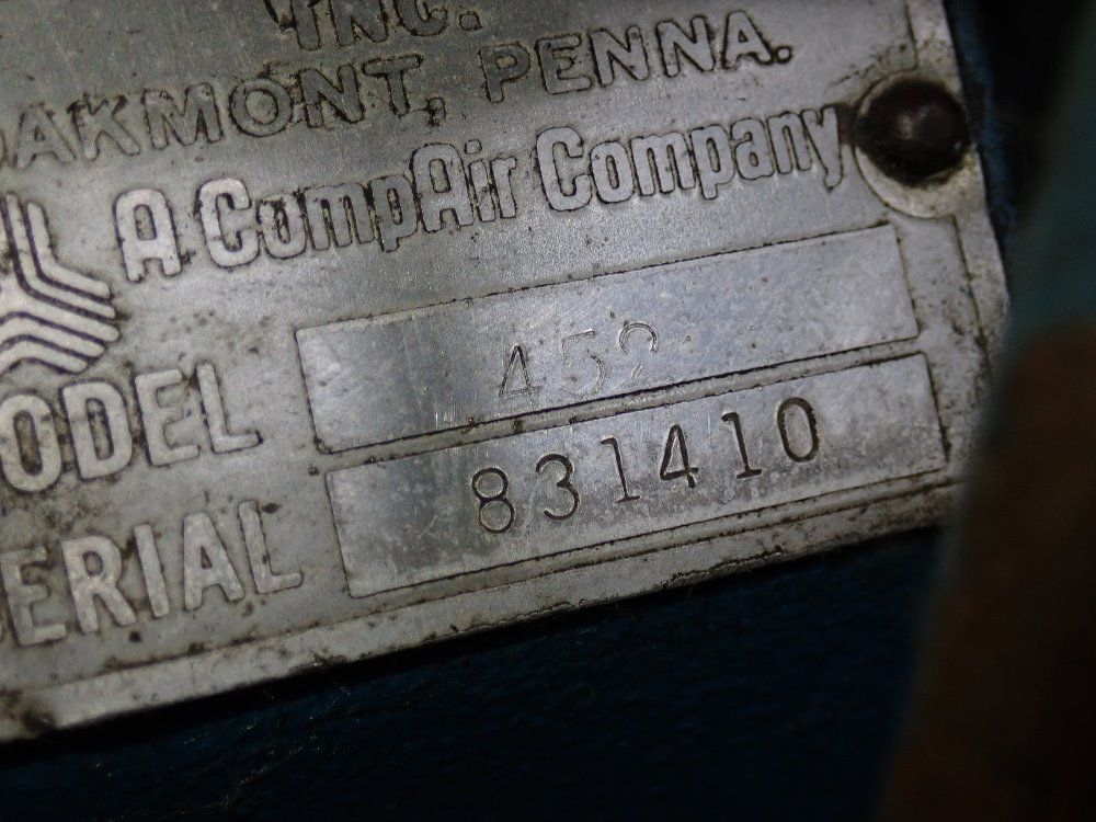 Compair 10 Hp Air Compressor - 452