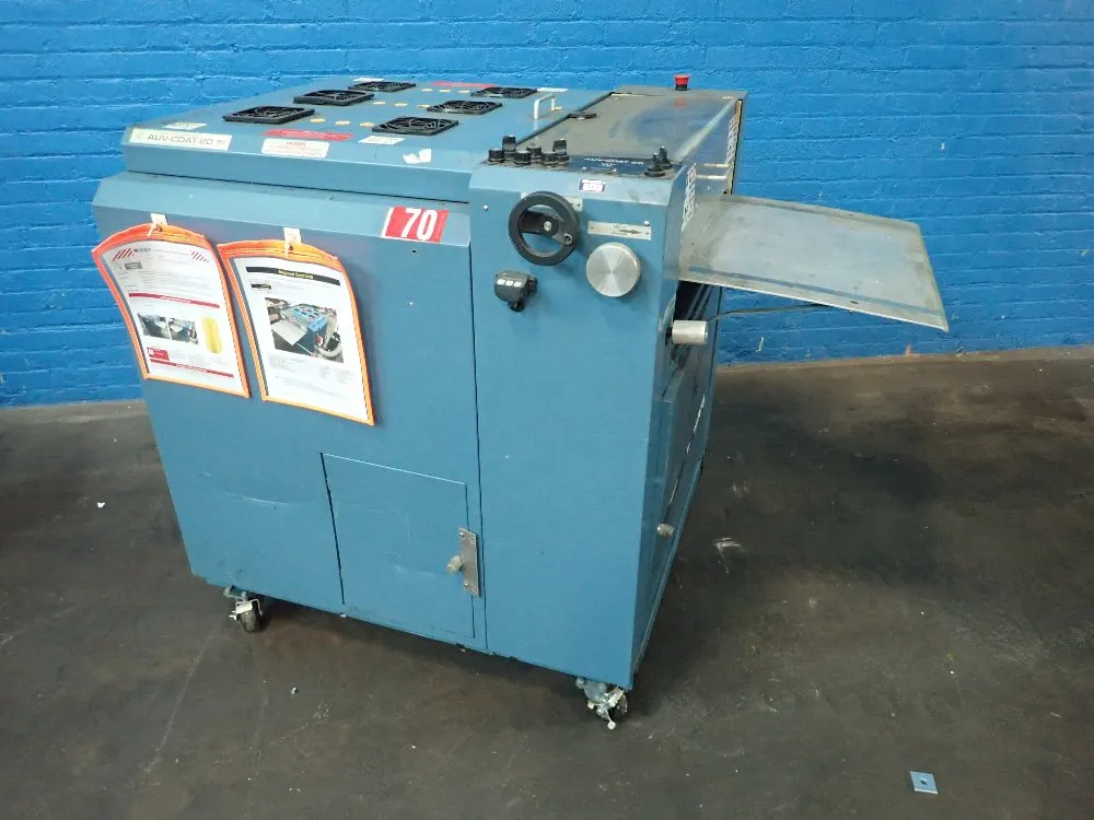 American Ultraviolet Coating Company Coating Machine - Auv-coat 20