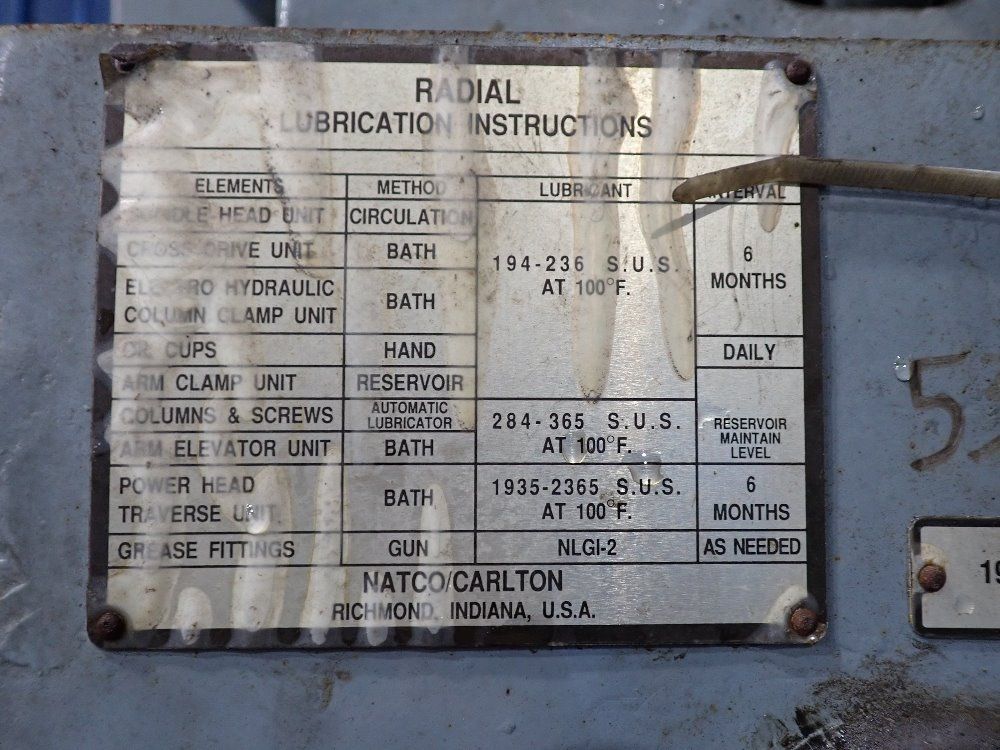 Carlton Radial Arm Dril