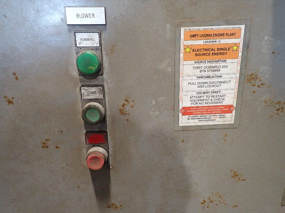 Donaldson Torit Downflo Dust Collector - Dft2-4 Od