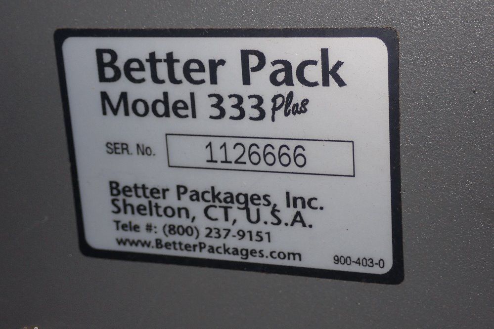 Better Packages Inc Tape Machine