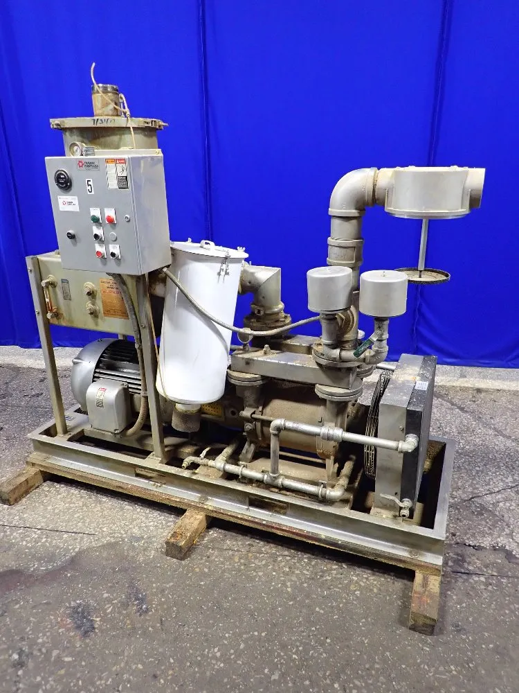 Travaini Pumps Usa 40 Hp Vacuum Compressor - Tro500s-10-a