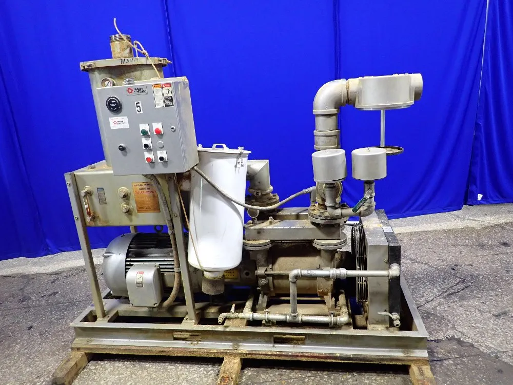Travaini Pumps Usa 40 Hp Vacuum Compressor - Tro500s-10-a
