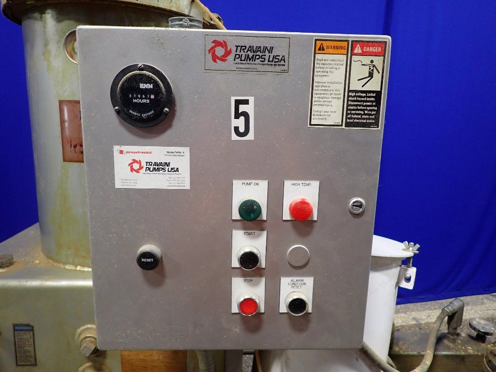 Travaini Pumps Usa 40 Hp Vacuum Compressor - Tro500s-10-a