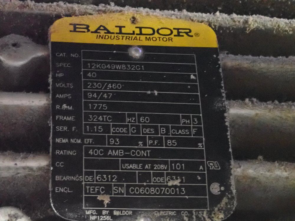 Travaini Pumps Usa 40 Hp Vacuum Compressor - Tro500s-10-a