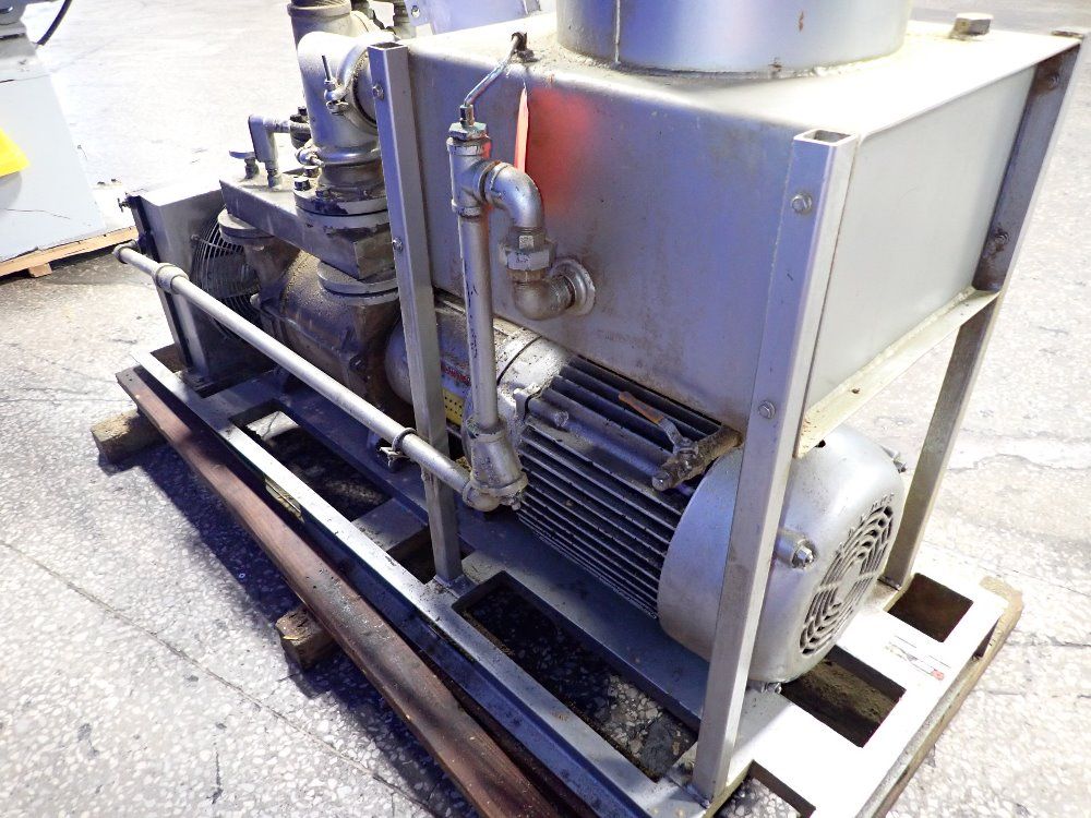 Travaini Pumps Usa 40 Hp Vacuum Compressor - Tro500s-10-a