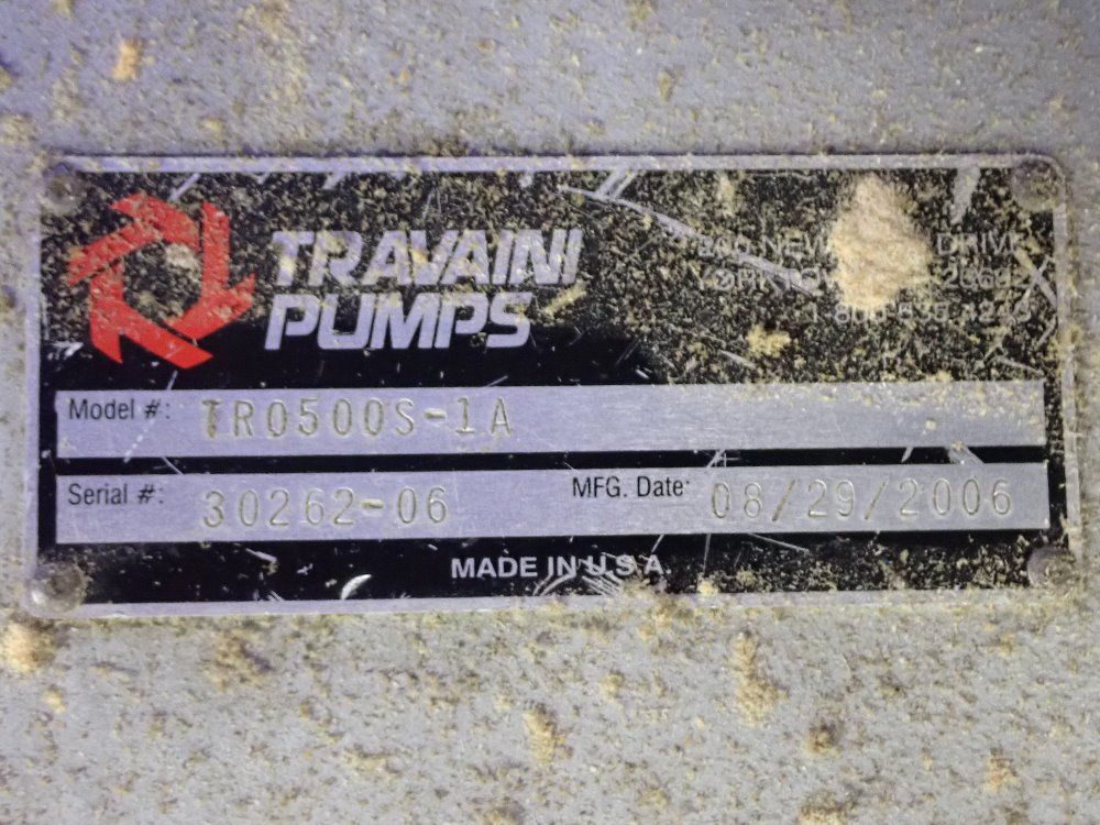 Travaini Pumps Usa 40 Hp Vacuum Compressor - Tro500s-10-a