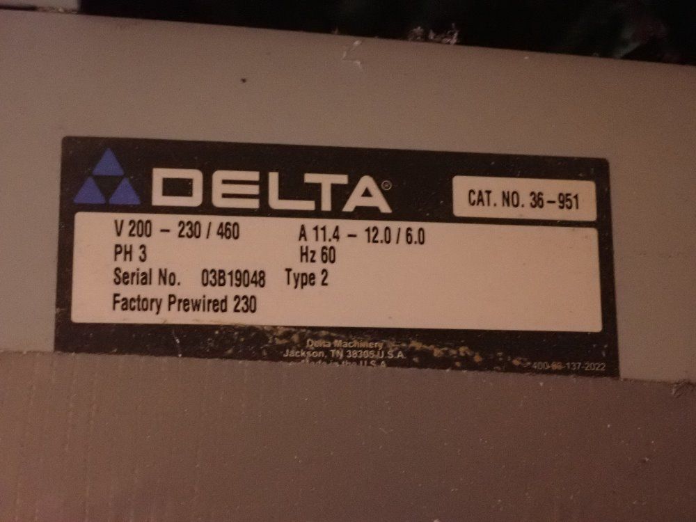 Delta Table Saw