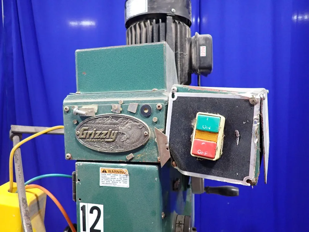 Grizzly Overarm Pin Router