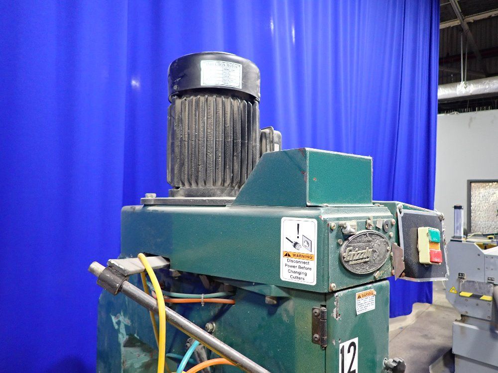 Grizzly Overarm Pin Router