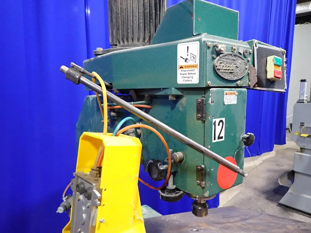 Grizzly Overarm Pin Router