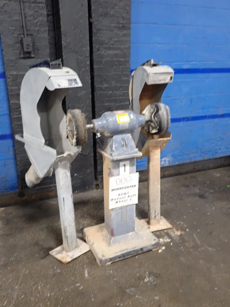 Baldor 10" Pedestal Buffer - 332b