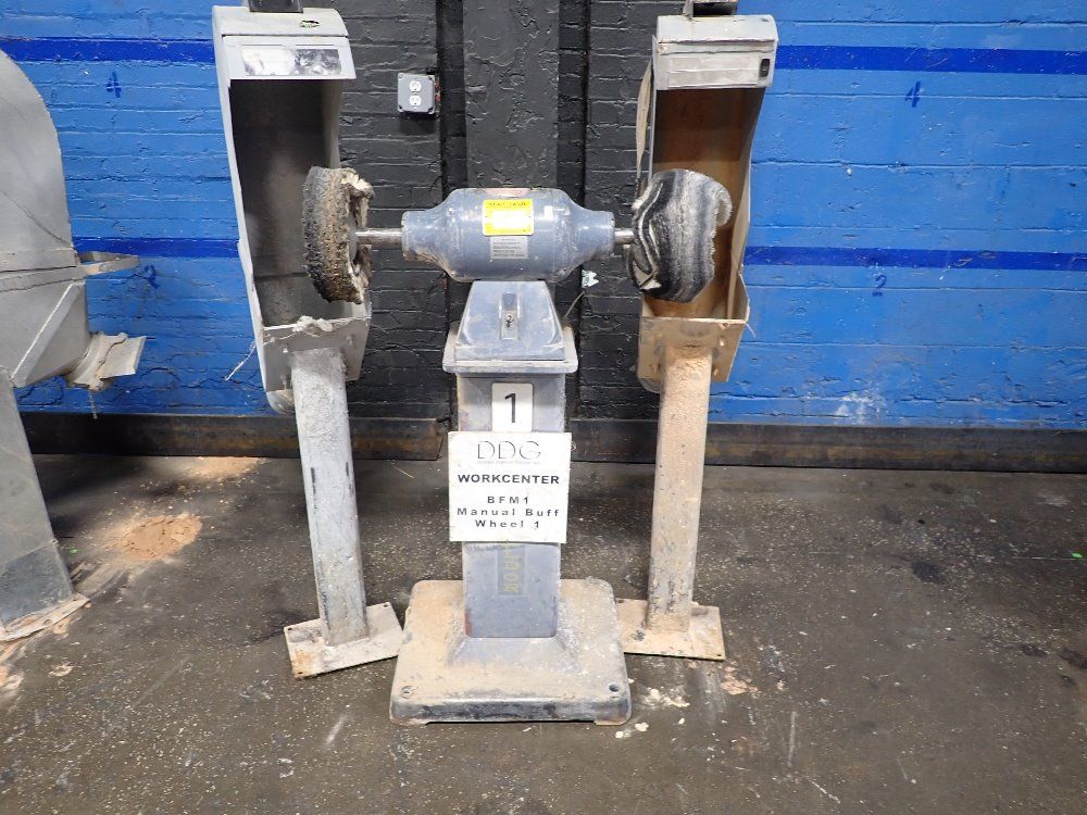 Baldor 10" Pedestal Buffer - 332b