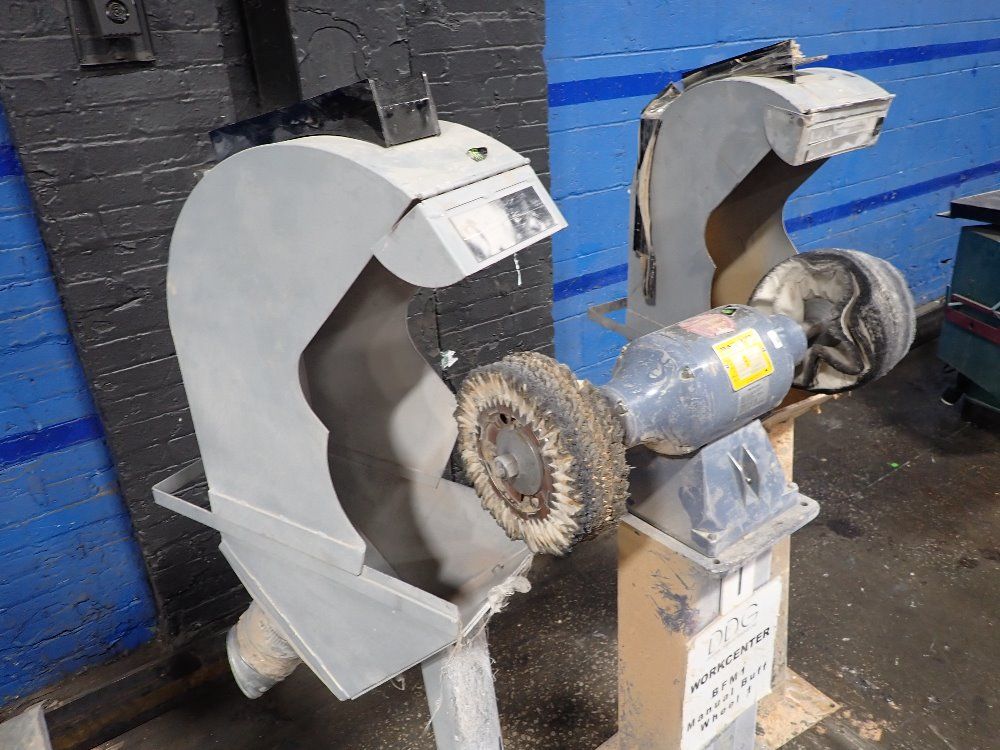 Baldor 10" Pedestal Buffer - 332b