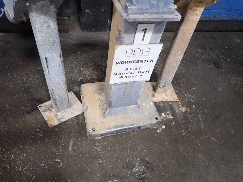 Baldor 10" Pedestal Buffer - 332b