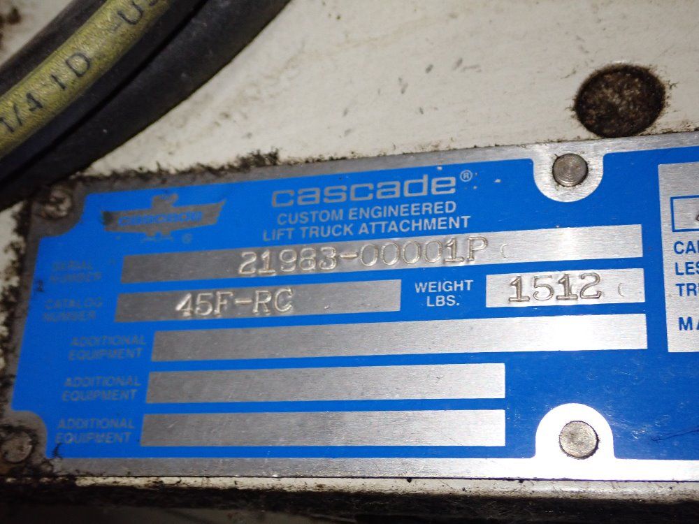 Cascades Roll Clamp Attachment