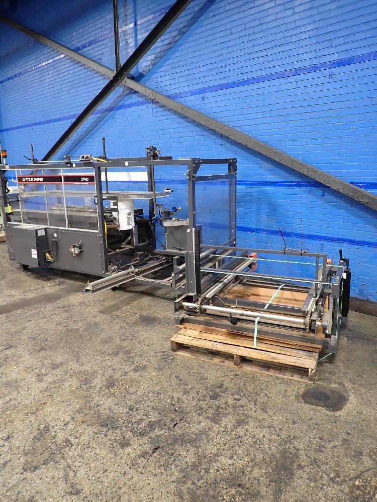Little David 17" X 75" X 34" Id Automatic Case Erector - Cf-50