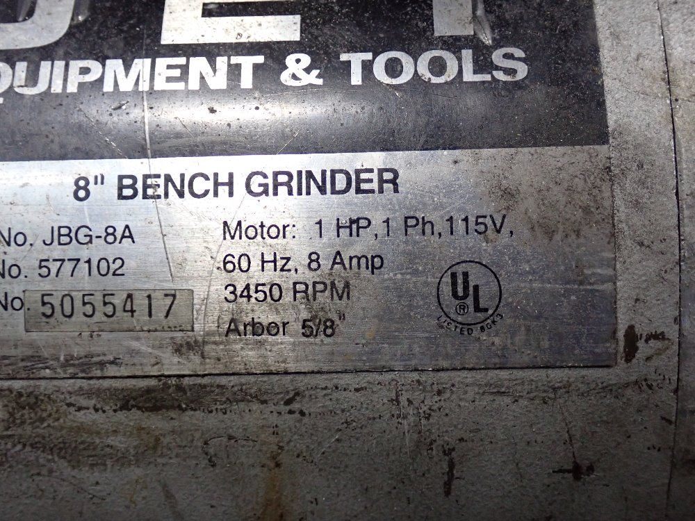 Jet 1 Hp Grinder - Jbg-8a