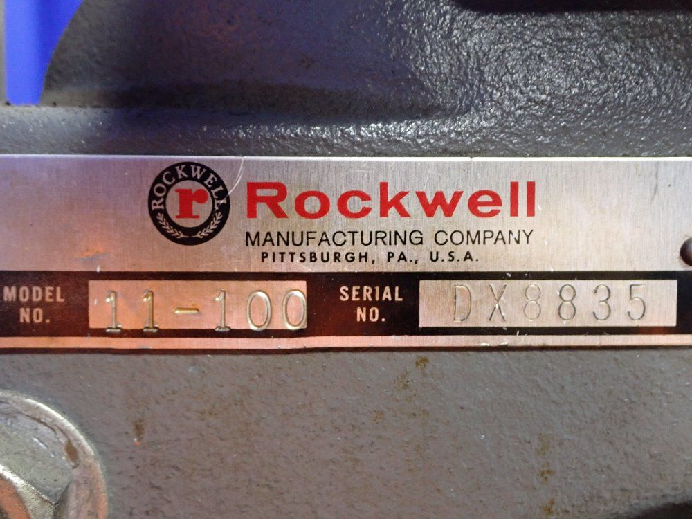 Rockwell 6" Throat Drill Press - 11-100