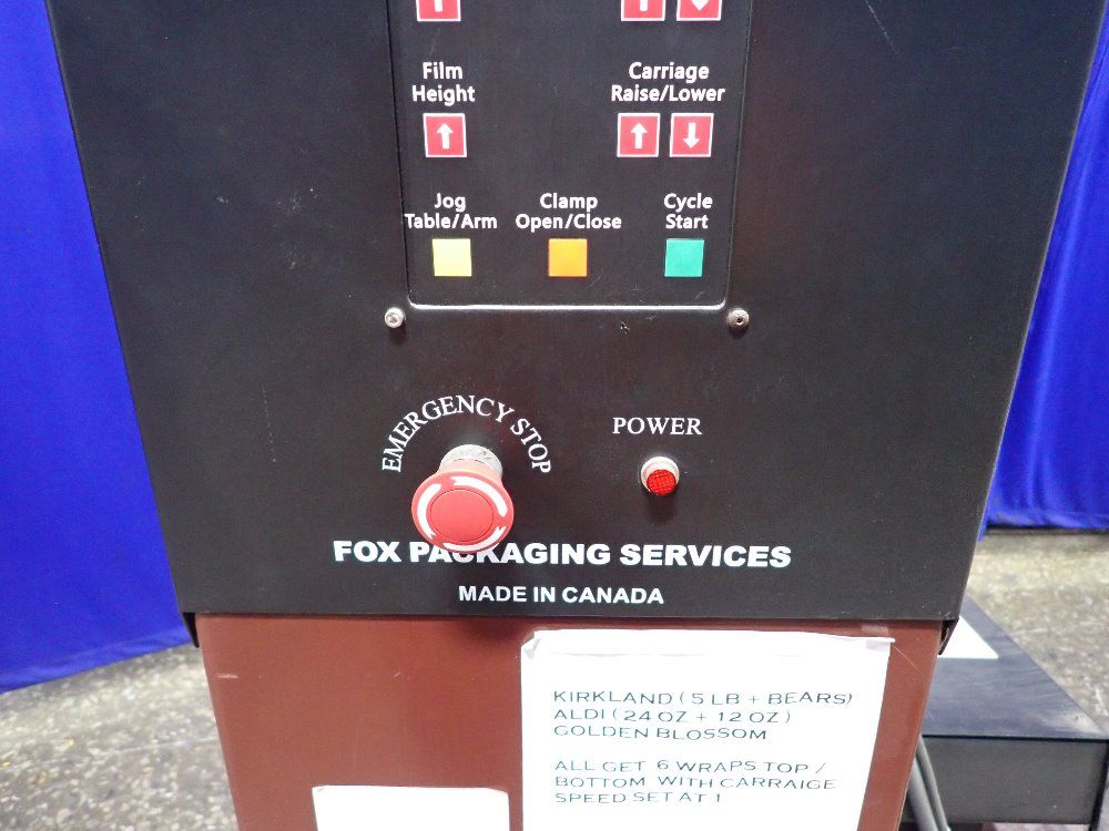 Fox Packaging 56" X 104" Stretch Wrapper - Fox C3 Pa