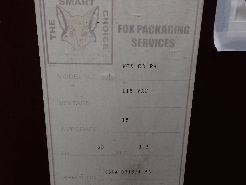 Fox Packaging 56" X 104" Stretch Wrapper - Fox C3 Pa