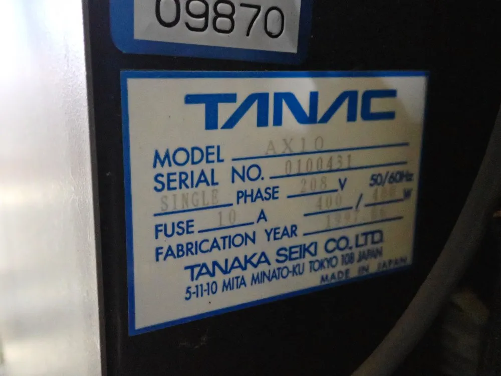 Tanac Coil Winding System - Mt-2000