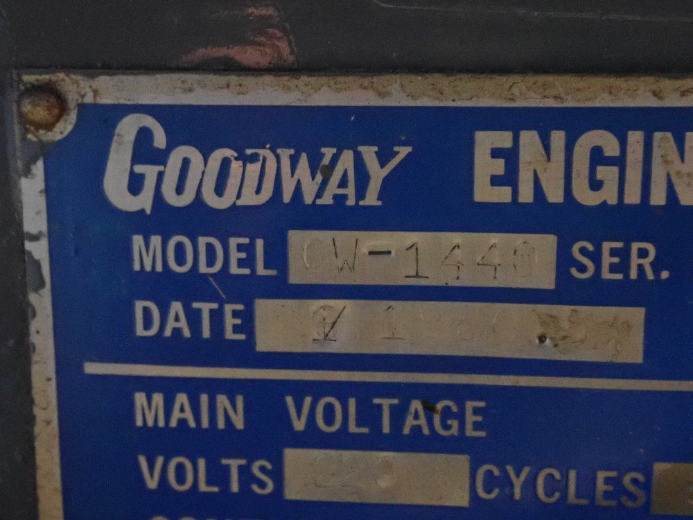 Goodway  Engine Lathe