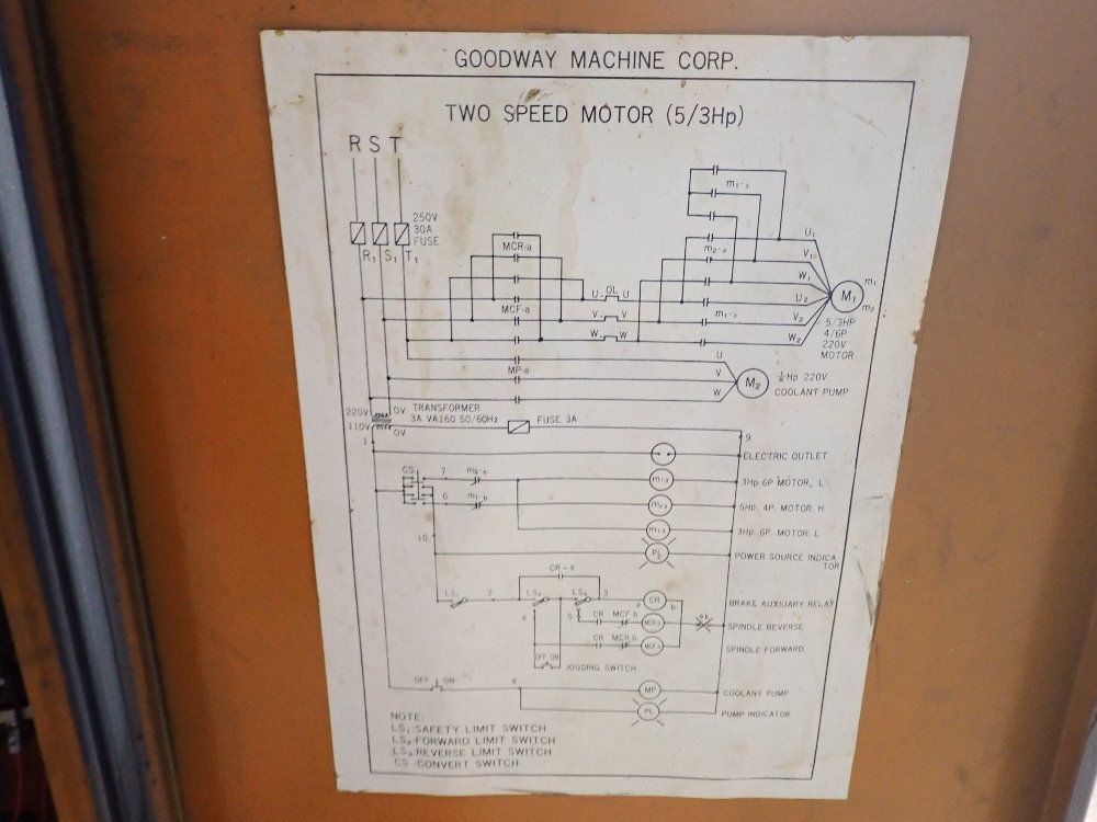 Goodway  Engine Lathe