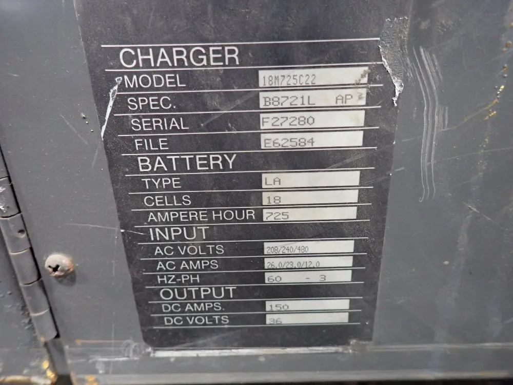 Mac 150 Amps Battery Charger - 18m725c2