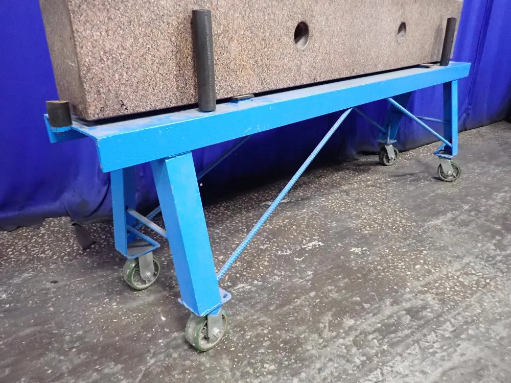 Tru-stone 84" X 6" X 12" Granite Surface Plate