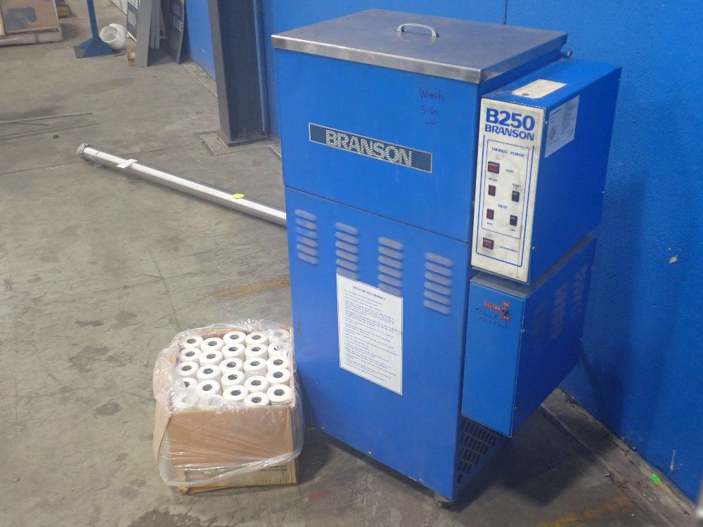 Branson Ultrasonics Corp. Ultrasonic Vapor Degreaser - B-250-r