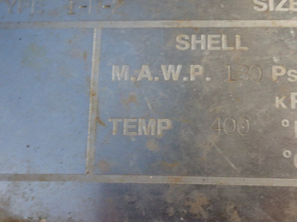 Ametek 180 Psig Heat Exchanger - Wl-62172