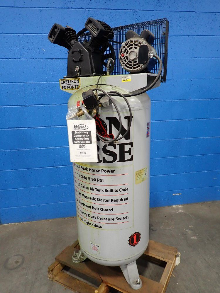 Iron Horse 60 Gal Compressor - Ihd6160v1