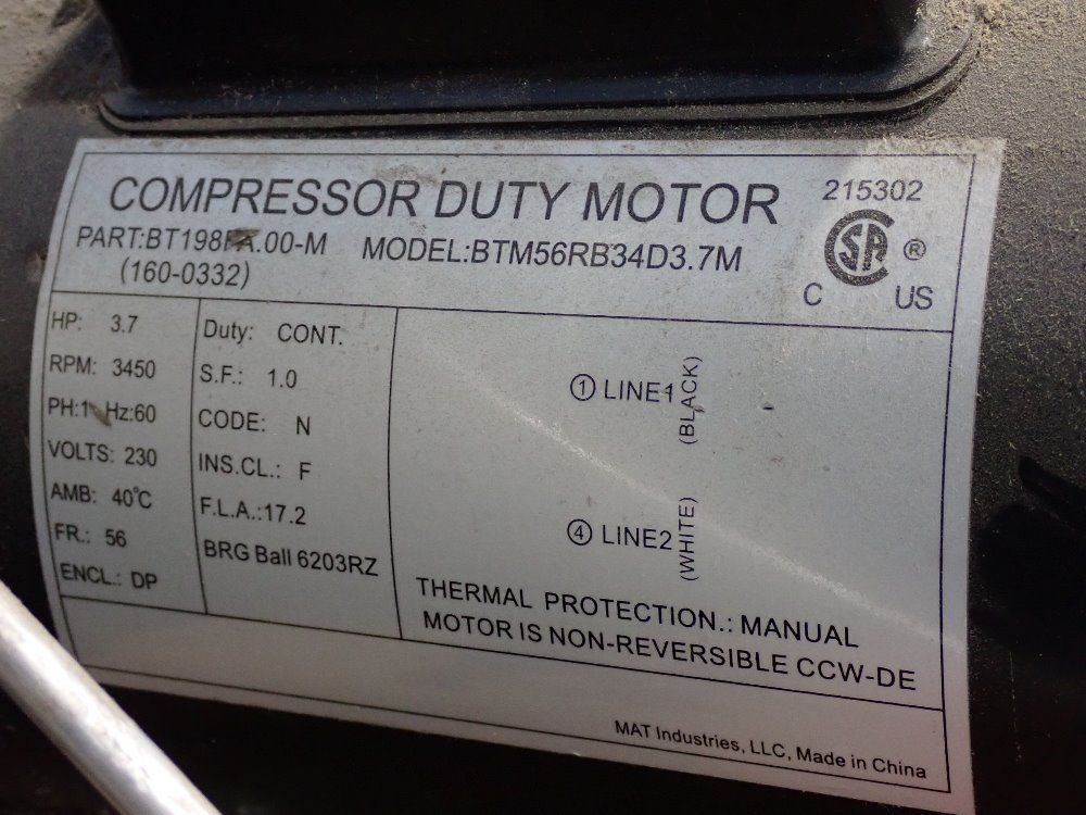 Magna Force 60 Gal Compressor - Mla3706056