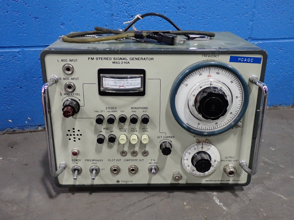 Meguro Fm Stereo Signal Generator - Msg-216a