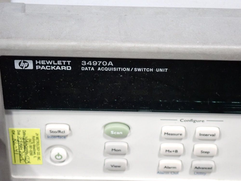 Hewlett Packard Data Acquisition / Switch Unit - 34970a