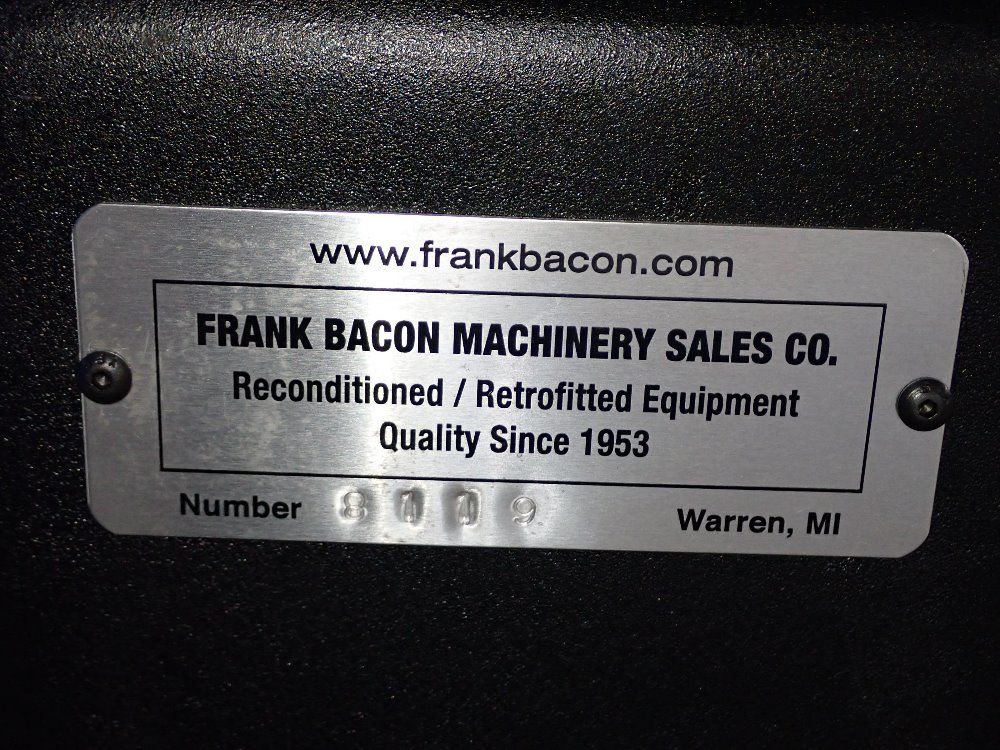 Frank Bacon Machinery Hardness Tester