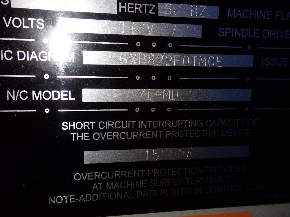 Hardinge 15 1/2" X 23 1/2" Cnc Vmc - Gx 480