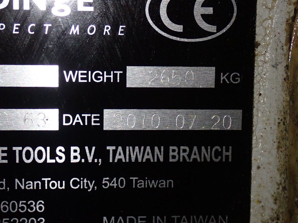 Hardinge 15 1/2" X 23 1/2" Cnc Vmc - Gx 480