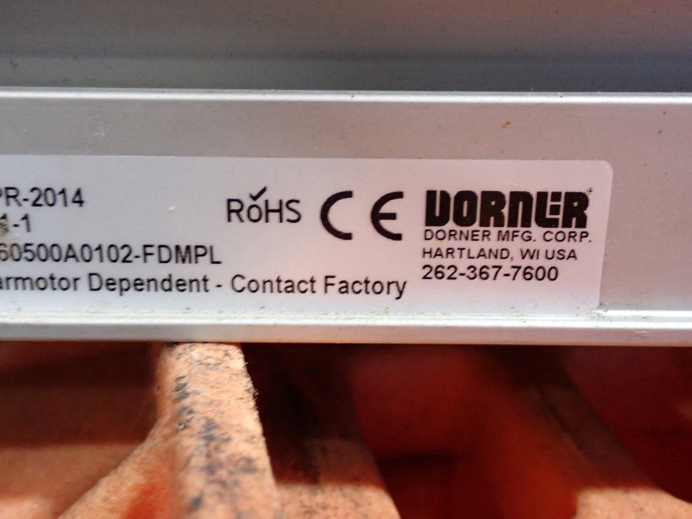 Dorner 16" X 59" Belt Conveyor - 320m160500a0102-fdmpl