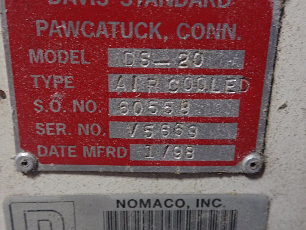 Davis Standard Extruder - Ds-20